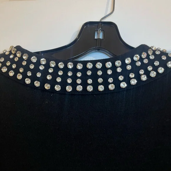 Noli Shop Crystal Polo Sweater - New With Tags - Picture 6 of 7